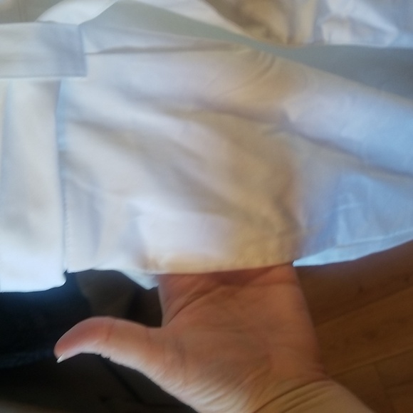 Mark White Paperbag Waist Jeans Wide Leg 22 - Picture 2 of 15